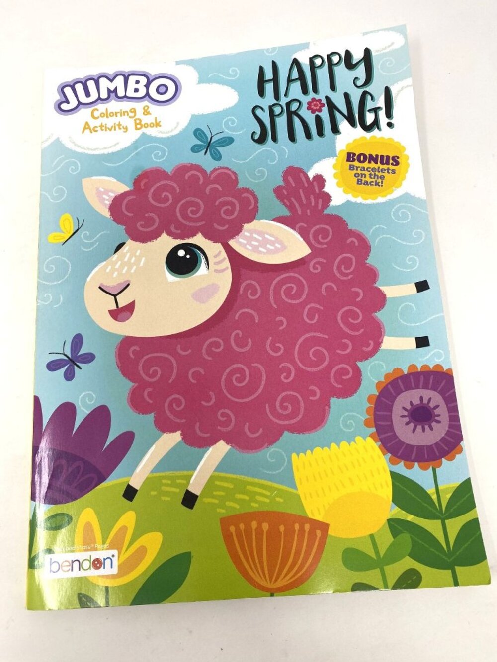 Bendon 2 Pack Happy Spring Peeps Easter Jumbo Coloring & Activity Books Kids - Picture 10 of 14
